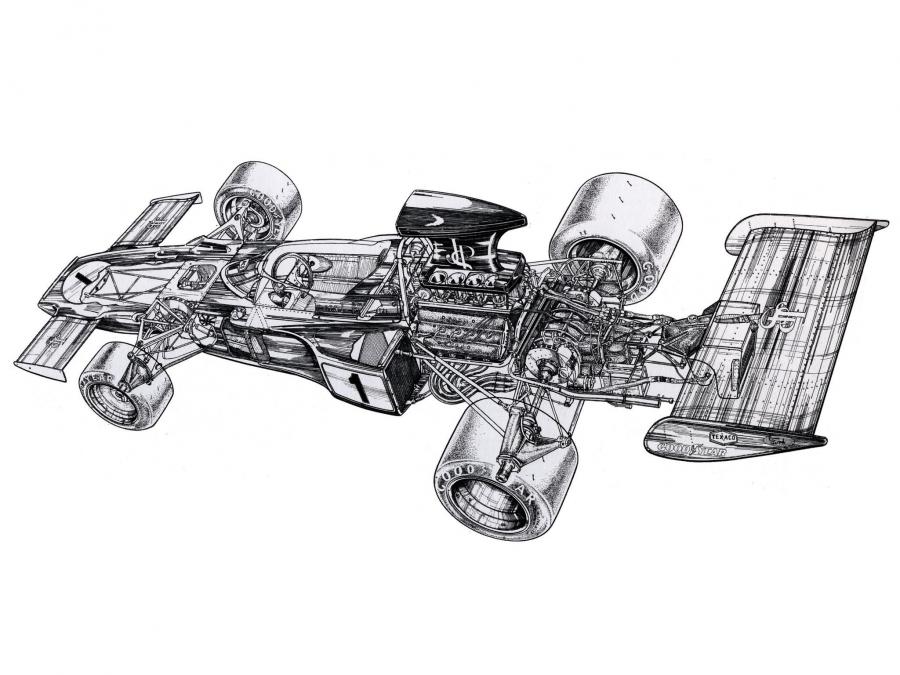  Lotus 72D 1972 года  (фото 7 из 7)